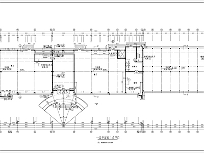 多层办公综合楼建施图