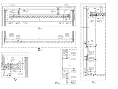 豪宅别墅电梯轿厢大样图 施工图