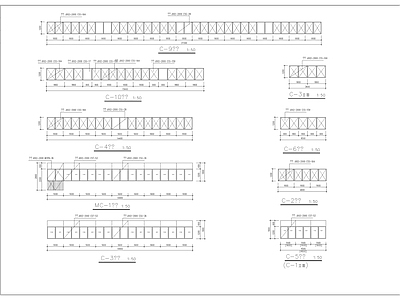 钢结构车间建筑施工图 工业建筑