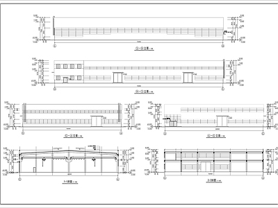 某钢结构厂房 施工图 工业建筑