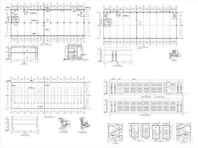 某车间建筑 施工图 工业建筑