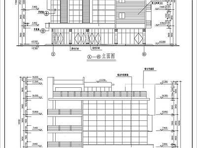 农贸市场建筑施工图