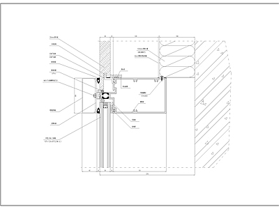 多种幕墙节点详图 施工图 节点