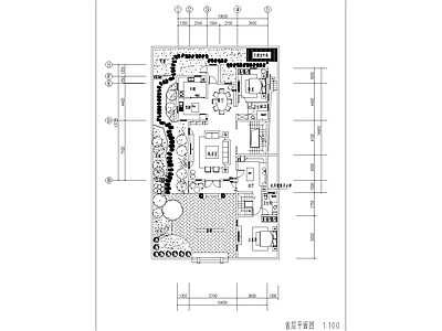 北京观堂别墅改造室内 效果图 施工图