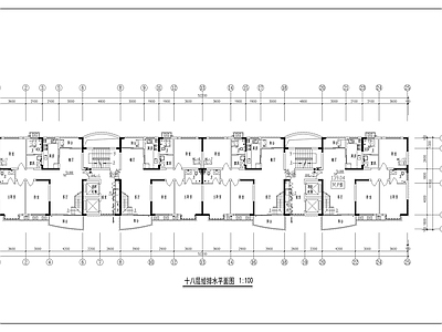 高档小区某栋楼给排水 施工图 建筑给排水