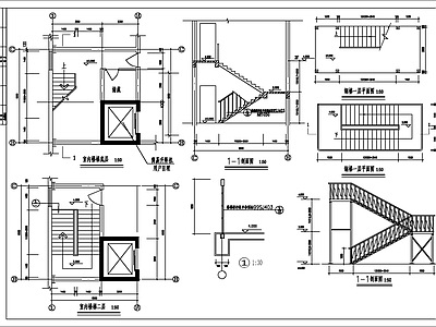 营养饼干生产车间建筑 施工图 工业建筑