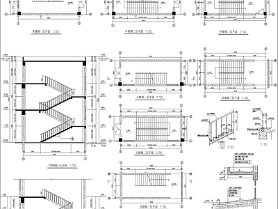 生产厂房建筑 施工图 工业建筑