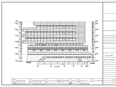 现代风格机器人生产车间建筑 施工图 工业建筑