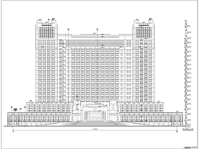 办公楼建筑 施工图