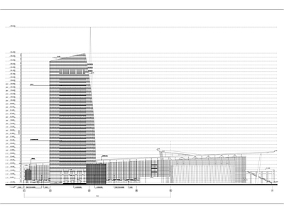 武汉广电西区办公建筑 施工图