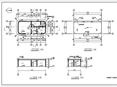 变电房管理房建筑 施工图