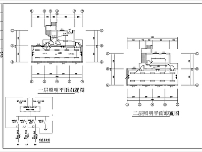 公寓变配电间电气详图 施工图 建筑电气