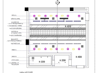 KTV包厢室内 施工图