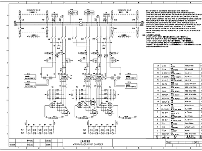 充电机控制原理节点图 施工图