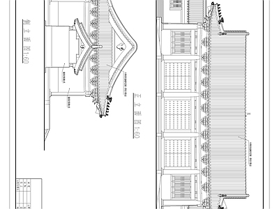 清明河上园古建筑 施工图