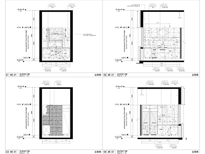 厨房室内 施工图