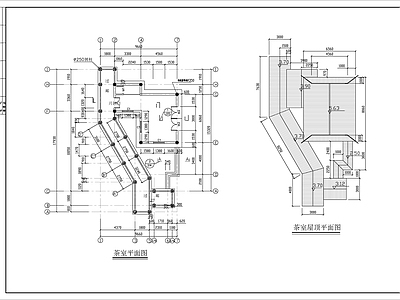 茶室建筑 施工图