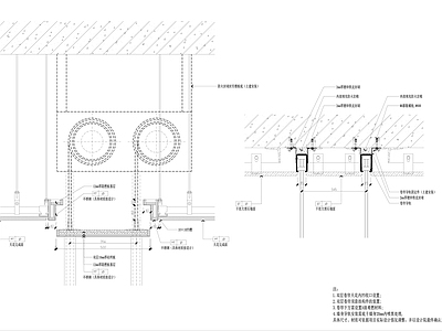 卷帘门节点 施工图