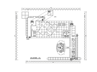 二层会所建筑 施工图 娱乐会所