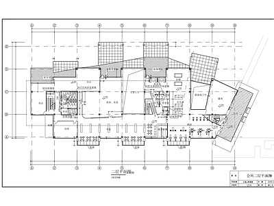 三层洗浴中心建筑 施工图 娱乐会所