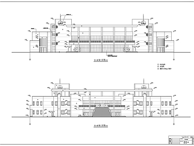 圆形食堂建筑 施工图