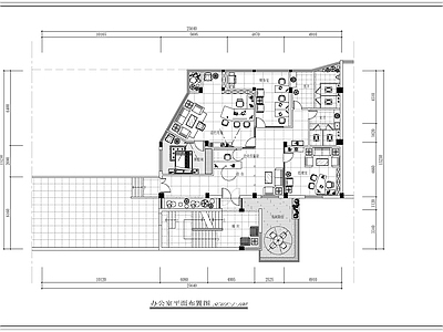 一层办公室室内 施工图