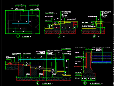 台阶节点详图 施工图