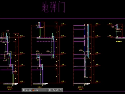 幕墙结构节点 施工图