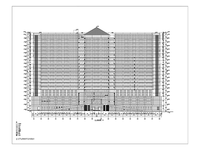 科研中心建筑 施工图