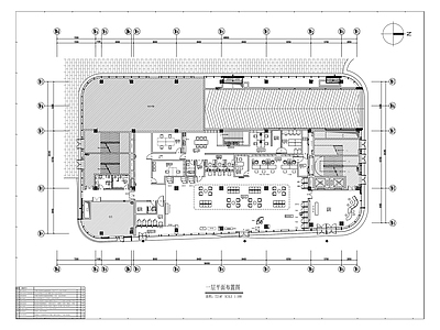 中国工商银行分行室内 施工图