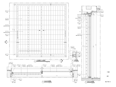 推拉门节点 施工图