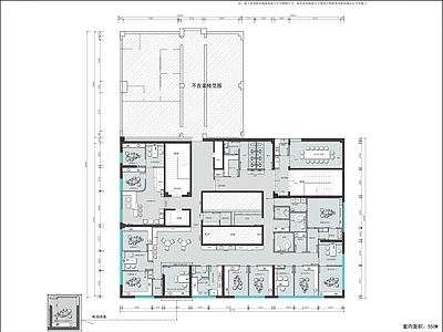 二层口腔门诊室内 施工图