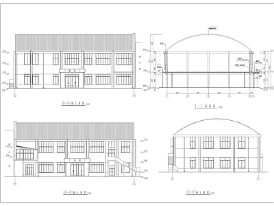 食堂建筑 施工图