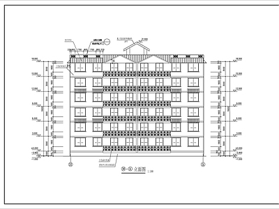 多层住宅建筑 施工图