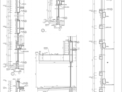 公共建筑墙身节点详图