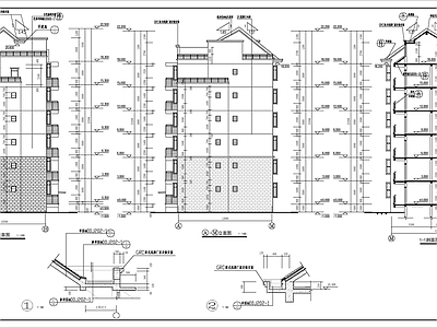 住宅楼建筑 施工图