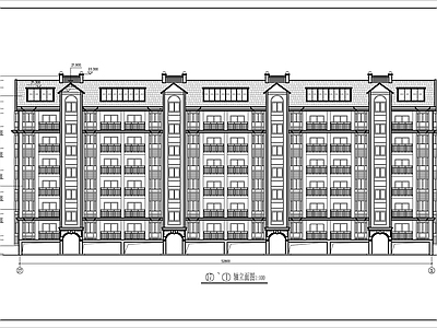 小区住宅建筑 施工图