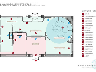 思政展厅 效果图 施工图