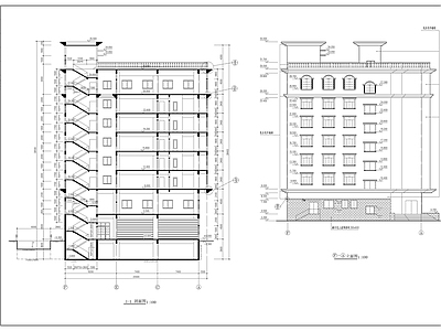 办公综合楼建筑 施工图