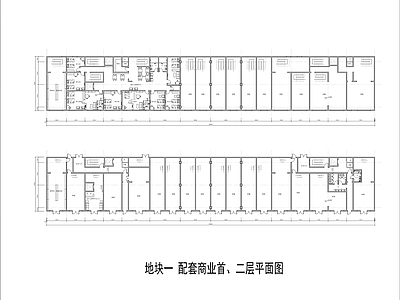 多层商业 平面布置图