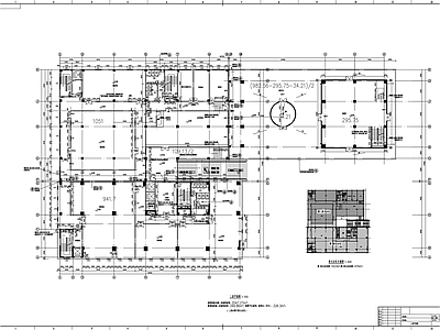 某县二十六层档案馆综合楼建筑 施工图