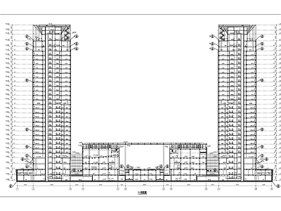 南京新城大厦办公建筑 施工图