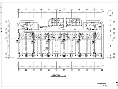 服装厂宿舍建筑电气详图 施工图