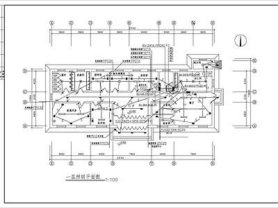 部队营房电气 施工图 建筑电气