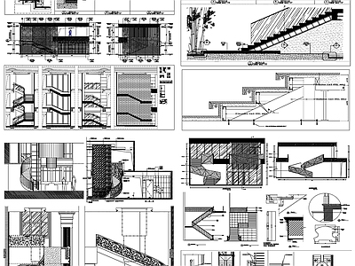 楼梯详图 施工图