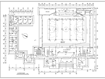 活动中心建筑电气设计图 施工图