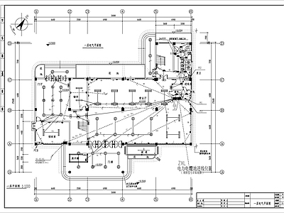 通信公司办公楼建筑电气详图 施工图