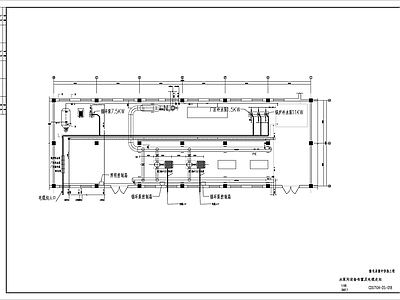 锅炉房电气图 建筑电气