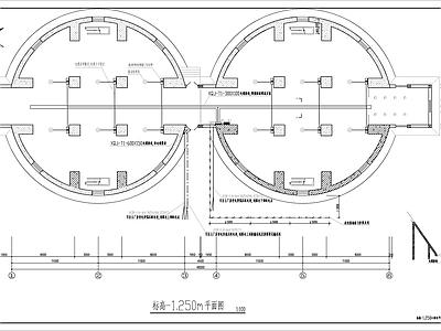 煤仓配电照明平面图 建筑电气