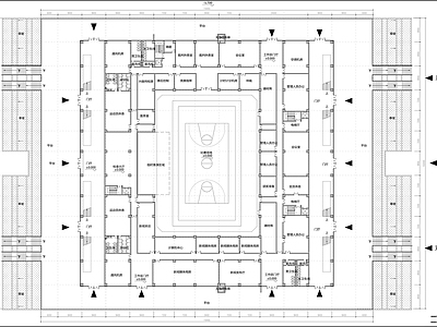 体育馆平面图